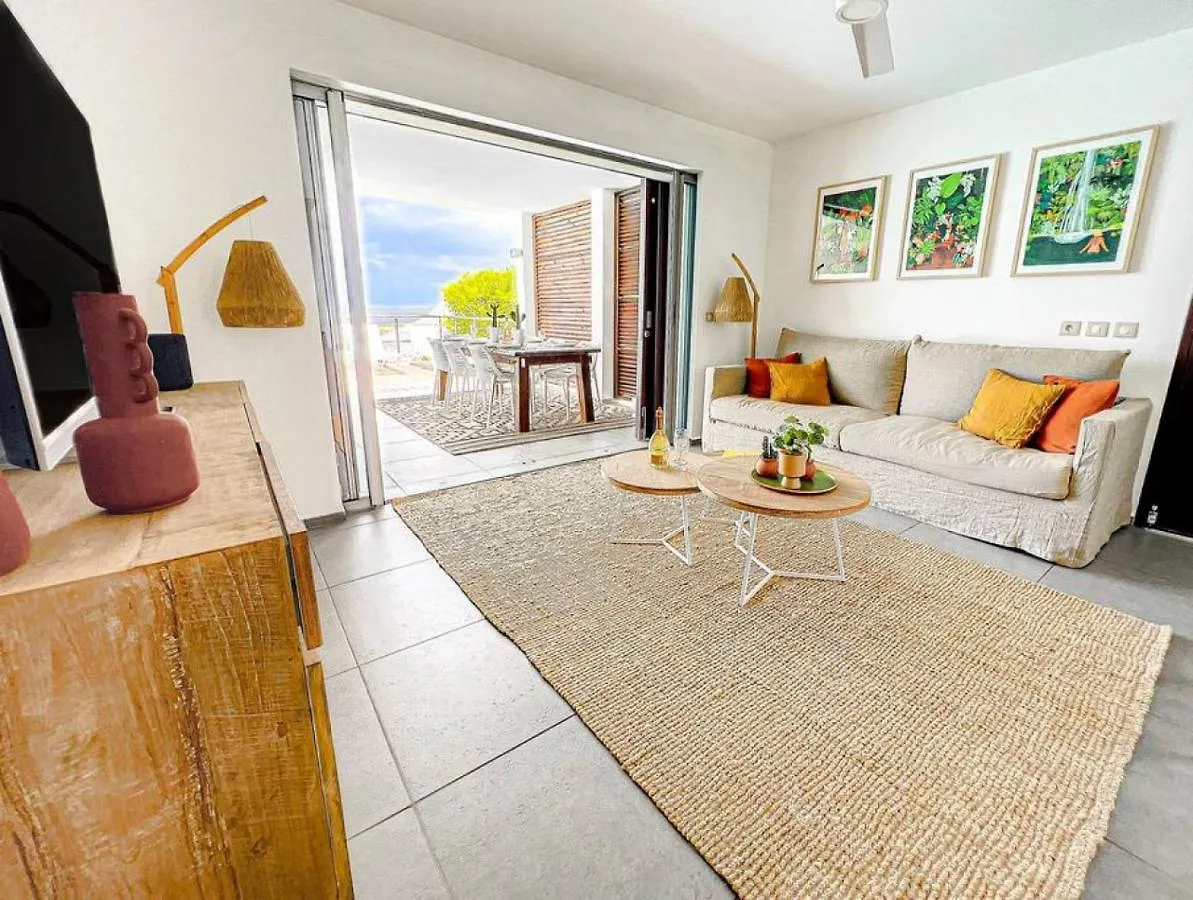 Villa Bleu Horizon With Private Pool Overlooking Orient Bay